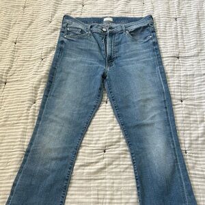 Mother like New Insider Ankle Denim Jeans